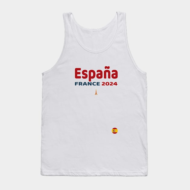 España France 2024 Tank Top by TeeTees